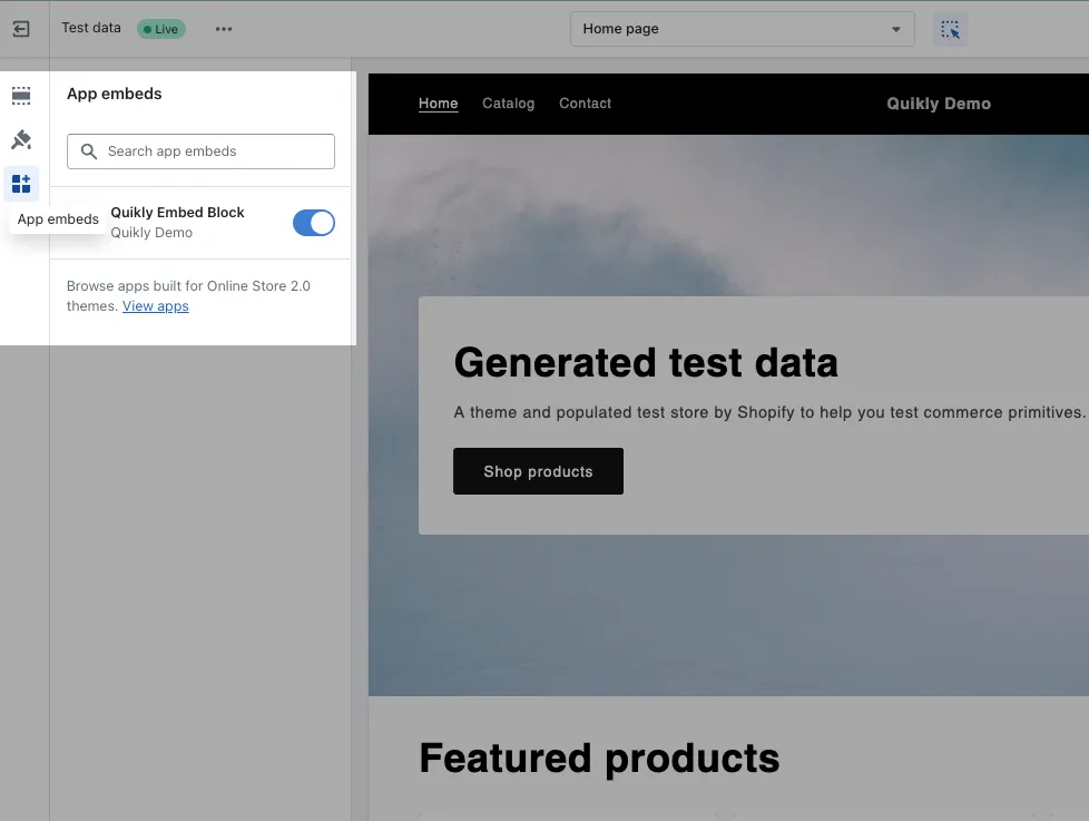 app embed block